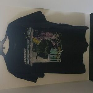 Black Juice Wrld Graphic T Shirt Size large  Rapper Hip Hop Music